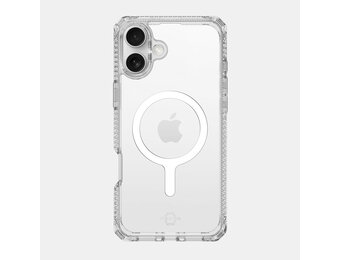 ITSKINS Hybrid R Clear MagSafe Case for iPhone 16 - Transparent
