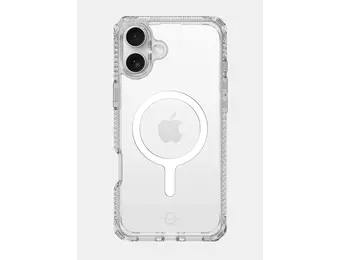 ITSKINS Hybrid R Clear MagSafe Case for iPhone 16 Plus - Transparent