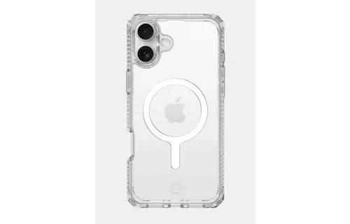ITSKINS Hybrid R Clear MagSafe Case for iPhone 16 Plus - Transparent