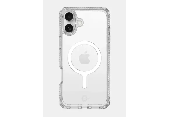 ITSKINS Hybrid R Clear MagSafe Case for iPhone 16 Plus - Transparent