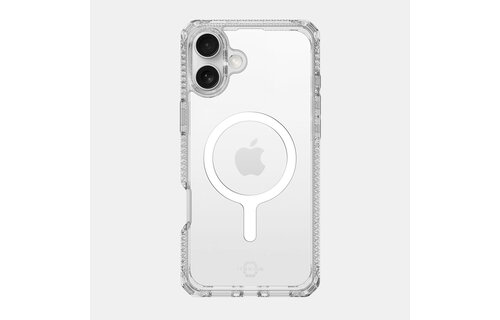 ITSKINS Hybrid R Clear MagSafe Case for iPhone 16 Plus - Transparent