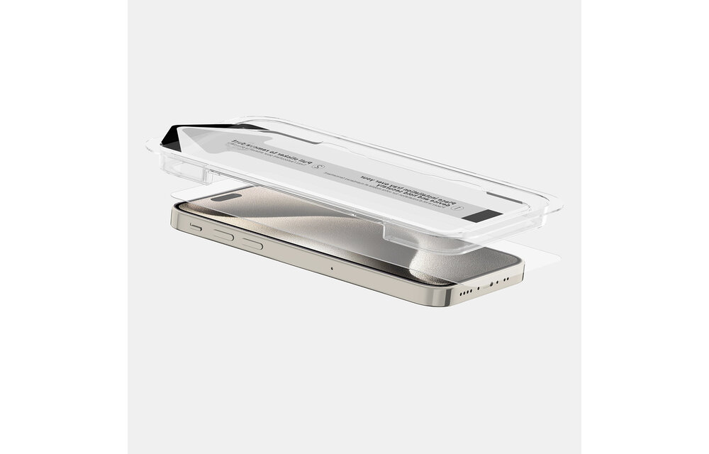 ITSKINS Supreme Glass Protector with Eco-Friendly Alignment Tool for iPhone 16 Pro - Clear