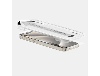 ITSKINS Supreme Glass Protector with Eco-Friendly Alignment Tool for iPhone 16 Pro - Clear