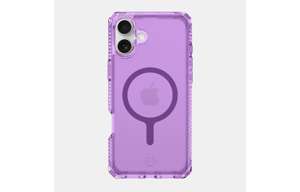 ITSKINS Hybrid R Vapor MagSafe Case for iPhone 16 - Light Purple