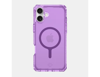 ITSKINS Hybrid R Vapor MagSafe Case for iPhone 16 - Light Purple