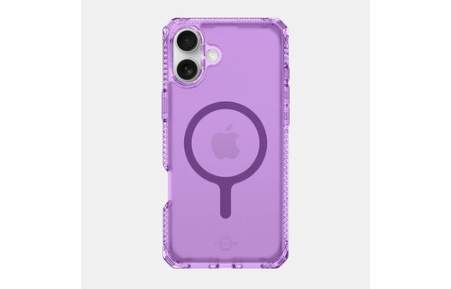 ITSKINS Hybrid R Vapor MagSafe Case for iPhone 16 - Light Purple