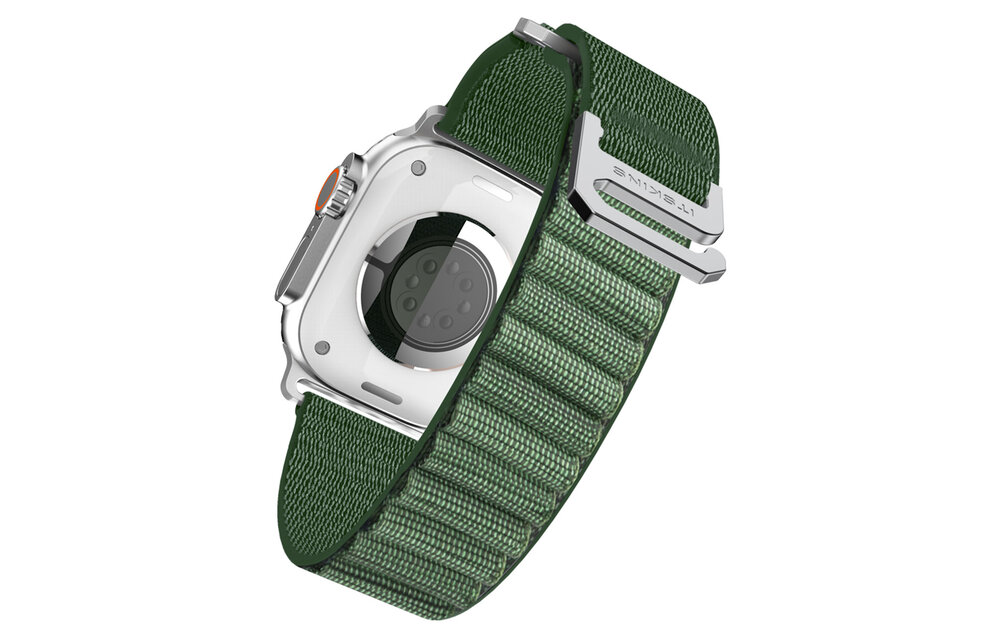 ITSKINS Ballistic R Nylon Splash Band  for Apple Watch 42/44/45/46/49mm - Olive Green