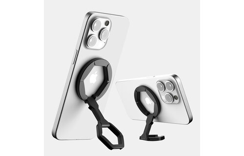 ITSKINS KickStand 360 Double Site MagSafe Magnet Phone Holder Ring - Black