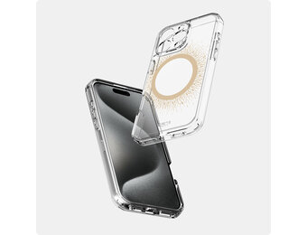 Avana aura MagSafe Case for iPhone 16 Pro Max - Clear Gold