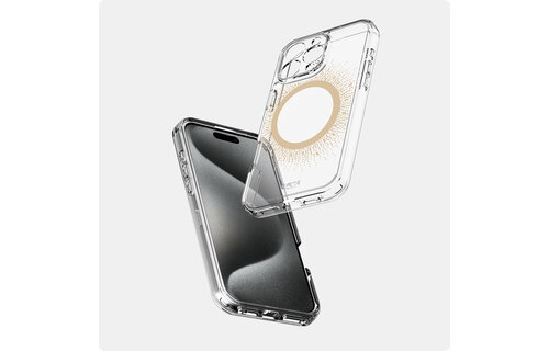 Avana aura MagSafe Case for iPhone 16 Pro Max - Clear Gold