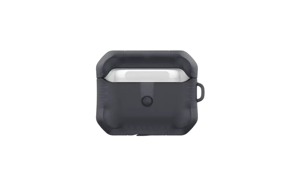 ITSKINS Spectrum R Frost Case with Lock for AirPods Pro / Pro 2 - Smoke