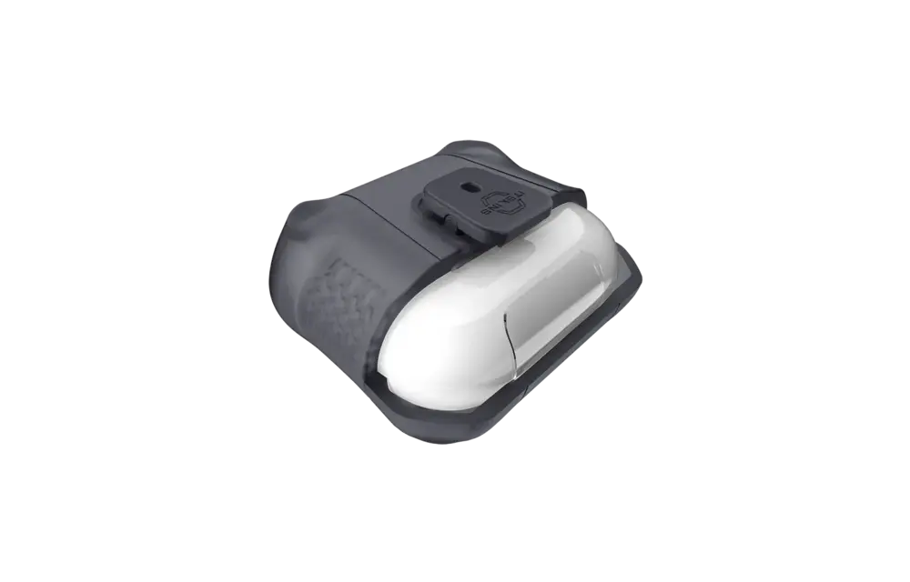 ITSKINS Spectrum R Frost Case with Lock for AirPods Pro / Pro 2 - Smoke