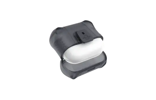 ITSKINS Spectrum R Frost Case with Lock for AirPods Pro / Pro 2 - Smoke