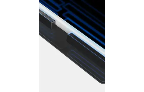 ITSKINS Hybrid R Solid Folio Case for iPad Air 11" M2 (6th-Gen 2024) - Black