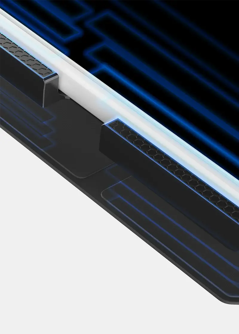 ITSKINS Hybrid R Solid Folio Case for iPad Air 11" M2 (6th-Gen 2024) - Black