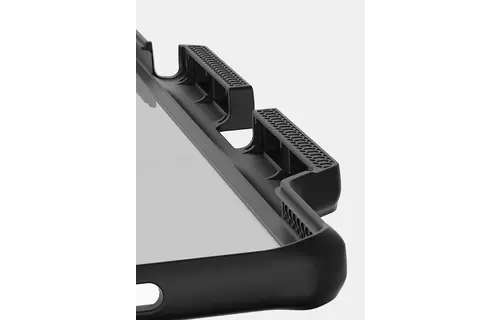 ITSKINS Hybrid R Solid Folio Case for iPad Air 11" M2 (6th-Gen 2024) - Black