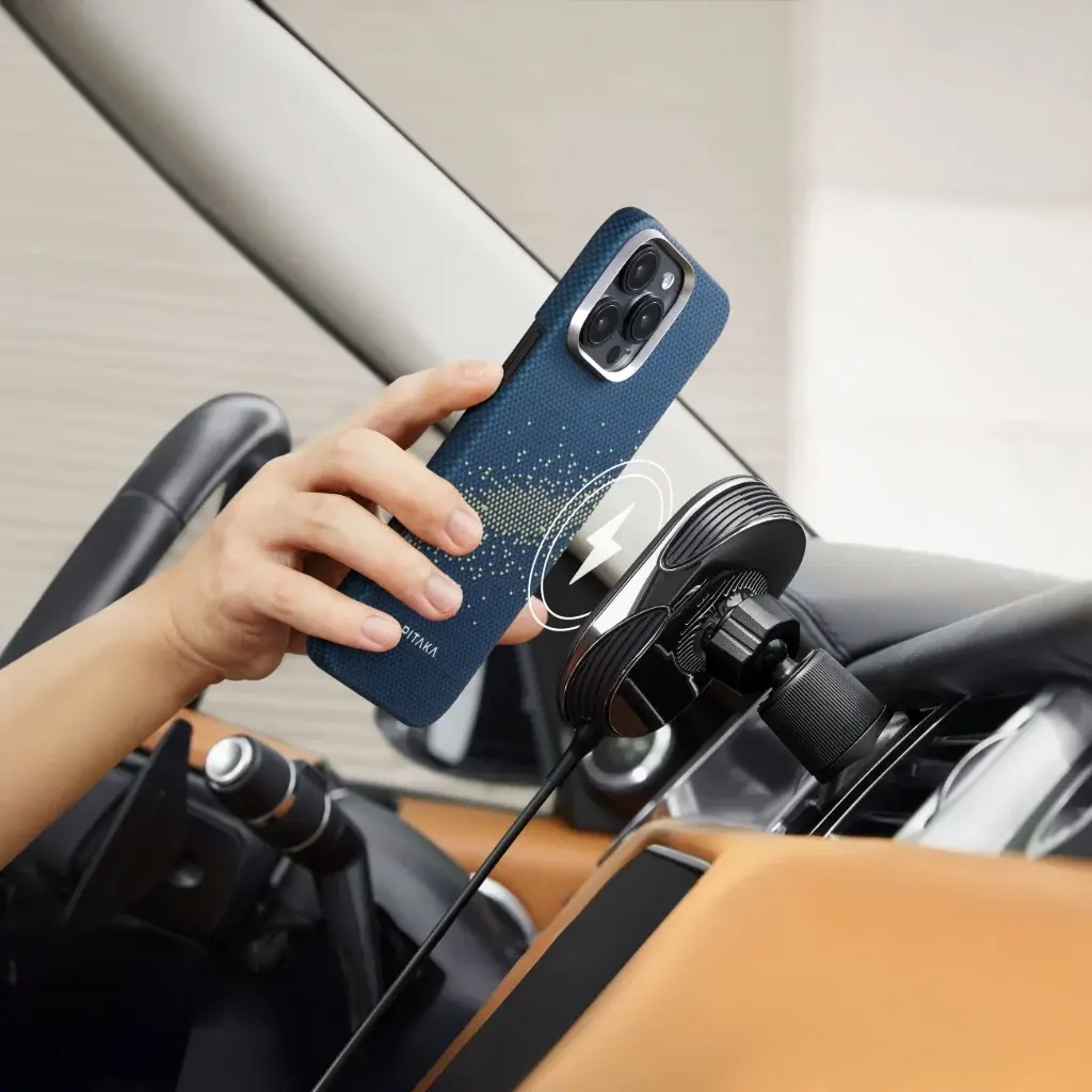 Pitaka MagEZ MagSafe Case 6 for iPhone 16 Pro - Milky Way Galaxy