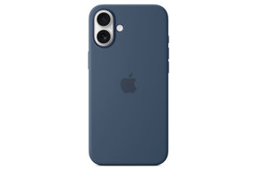 Apple iPhone 16 Plus Silicone Case with MagSafe - Denim