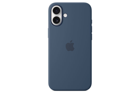 Apple iPhone 16 Plus Silicone Case with MagSafe - Denim