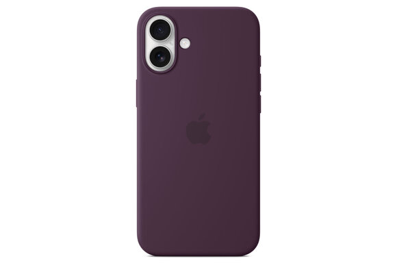 Apple iPhone 16 Plus Silicone Case with MagSafe - Plum