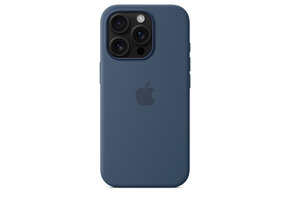 Apple iPhone 16 Pro Silicone Case with MagSafe - Denim