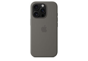 Apple iPhone 16 Pro Silicone Case with MagSafe - Stone Gray