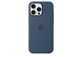 Apple iPhone 16 Pro Max Silicone Case with MagSafe - Denim