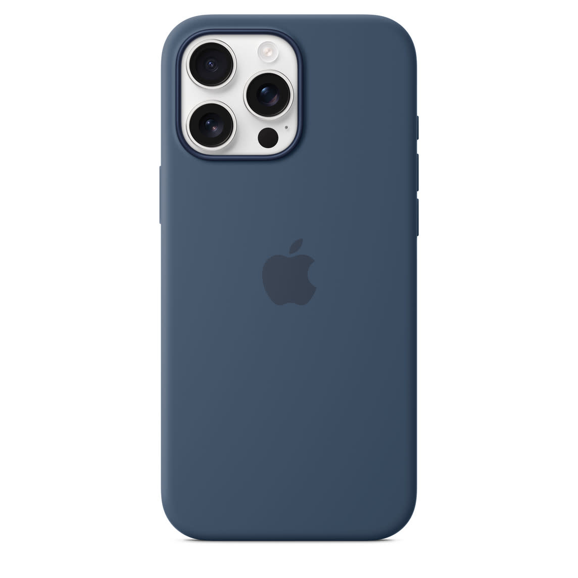 Apple iPhone 16 Pro Max Silicone Case with MagSafe - Denim