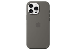 Apple iPhone 16 Pro Max Silicone Case with MagSafe - Stone Gray