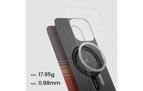 Pitaka MagEZ MagSafe Case 6 for iPhone 16 Pro - Sunset