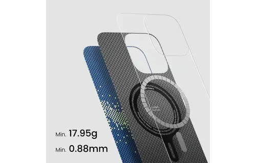 Pitaka MagEZ MagSafe Case 6 for iPhone 16 Pro Max - Milky Way Galaxy