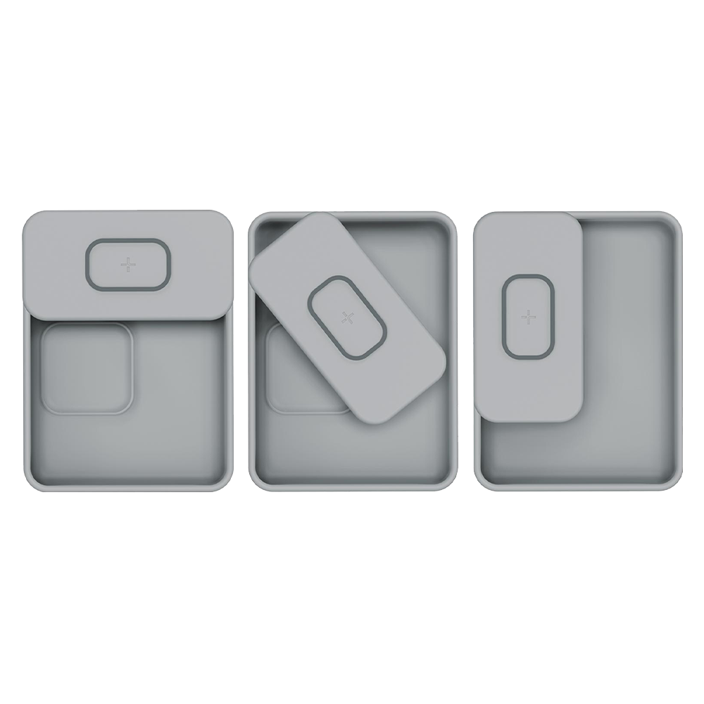 TYLT Tray Pivot Phone and Headphone Wireless Charging Pad 10w - Gray