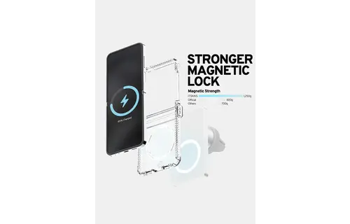 ITSKINS Hybrid R Clear Hinge MagSafe Case for Samsung Galaxy Z Flip 6 - Transparent