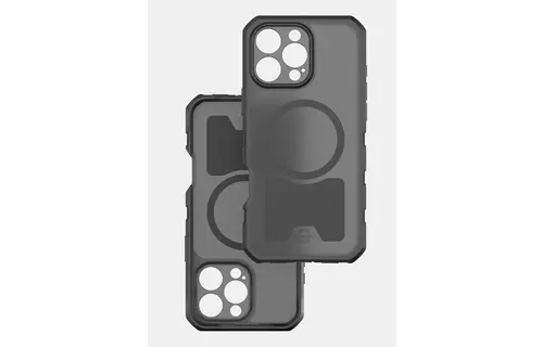 ITSKINS Vault R Frost Megnetic with MagSafe Case for iPhone 16 Pro Max - Grey Black