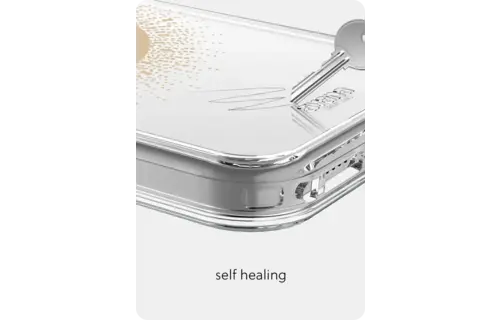 Avana aura MagSafe Case for iPhone 16 Pro Max - Clear Gold