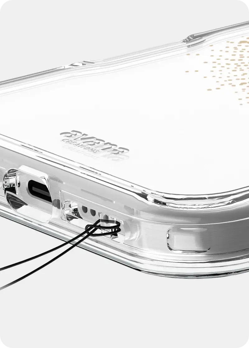 Avana aura MagSafe Case for iPhone 16 Pro Max - Clear Gold