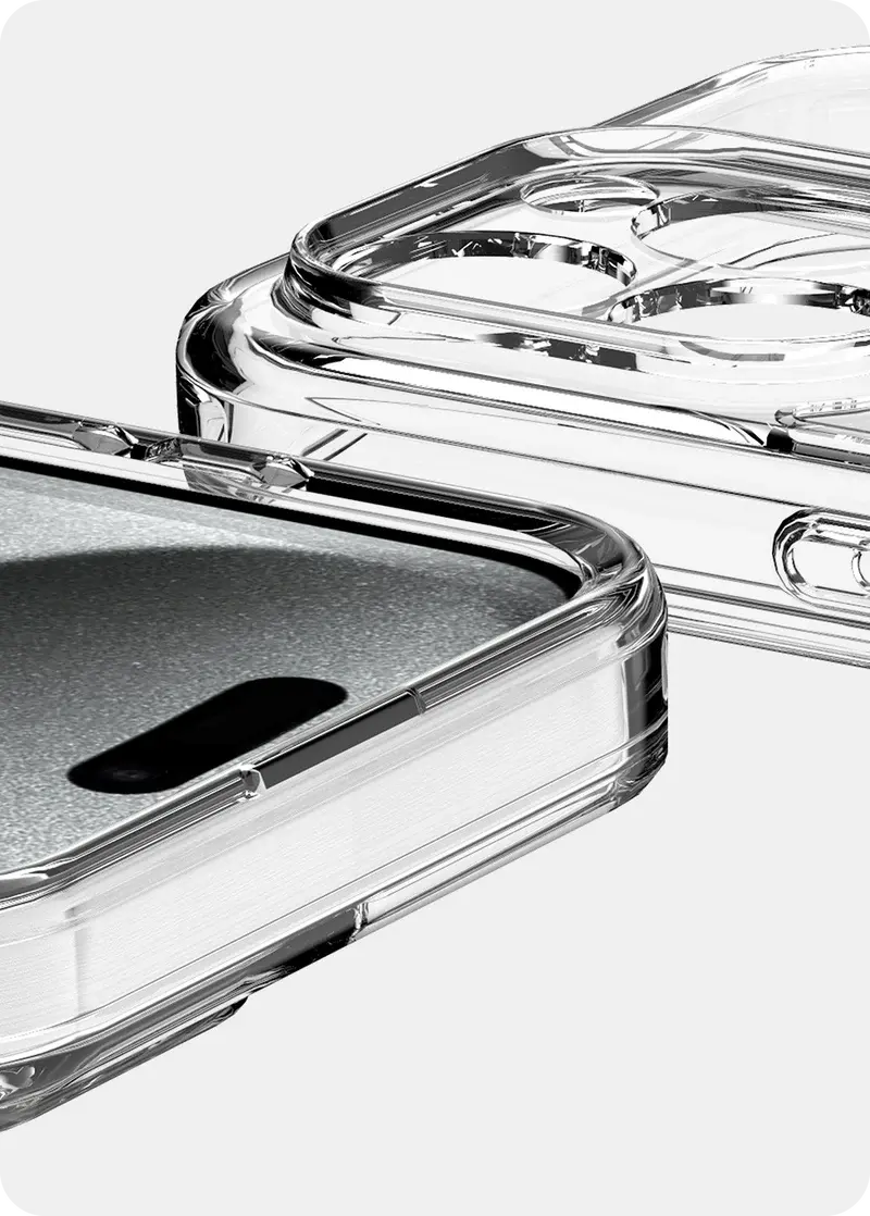 Avana aura MagSafe Case for iPhone 16 Pro Max - Clear Gold