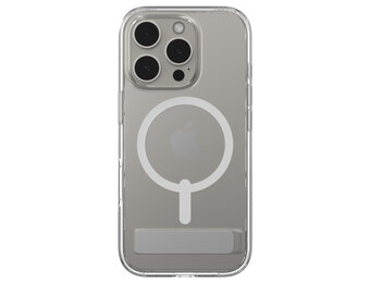 ZAGG Crystal Palace Snap MagSafe Case with Kickstand for iPhone 16 Pro - Clear