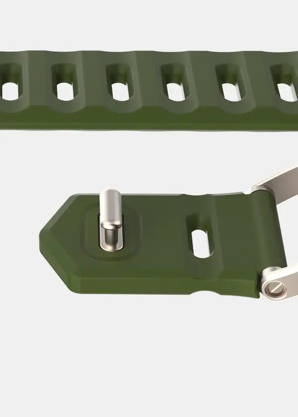 ITSKINS Spectrum R Silk  Band  for Apple Watch 42/44/45/46/49mm - Olive Green