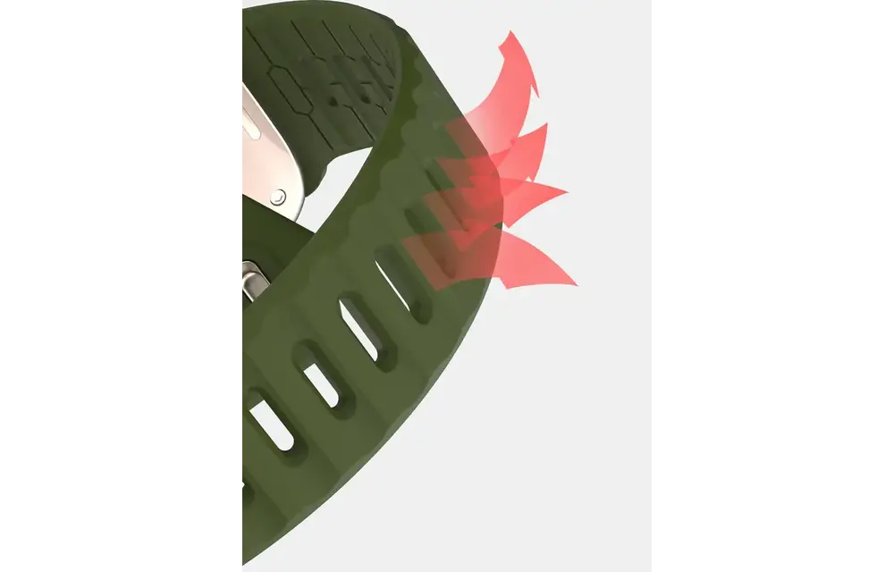 ITSKINS Spectrum R Silk  Band  for Apple Watch 42/44/45/46/49mm - Olive Green