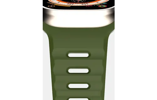 ITSKINS Spectrum R Silk  Band  for Apple Watch 42/44/45/46/49mm - Olive Green