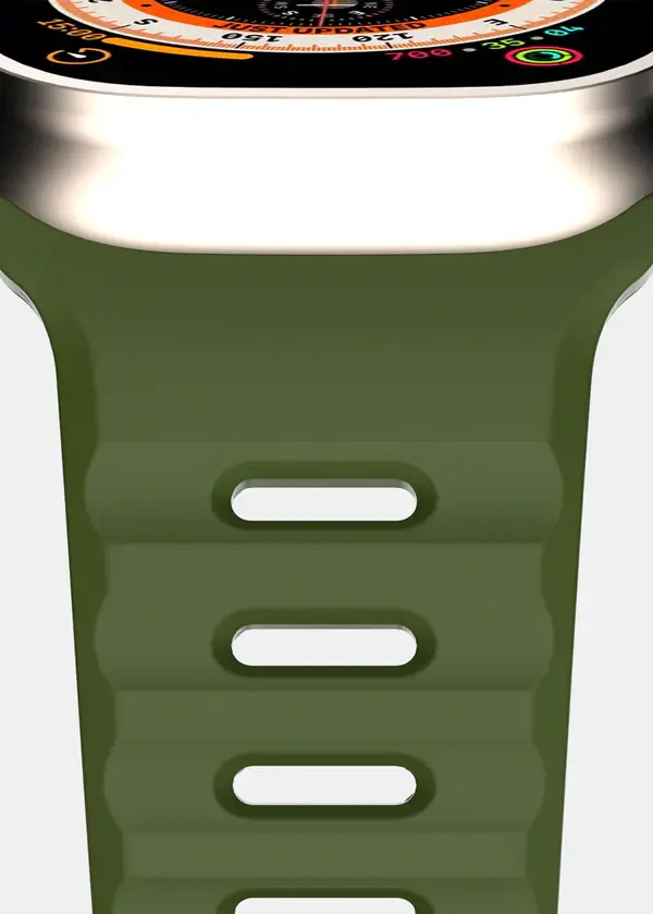 ITSKINS Spectrum R Silk  Band  for Apple Watch 42/44/45/46/49mm - Olive Green