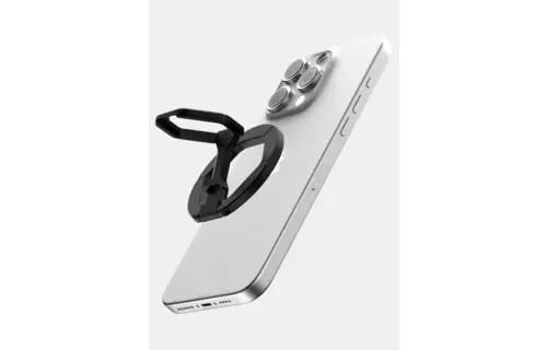 ITSKINS KickStand 360 Double Site MagSafe Magnet Phone Holder Ring - Black
