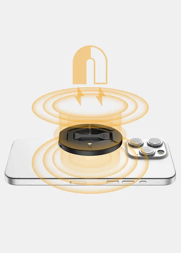 ITSKINS KickStand 360 Double Site MagSafe Magnet Phone Holder Ring - Black