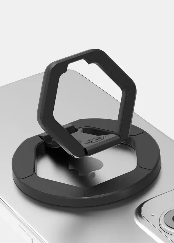 ITSKINS KickStand 360 Double Site MagSafe Magnet Phone Holder Ring - Black