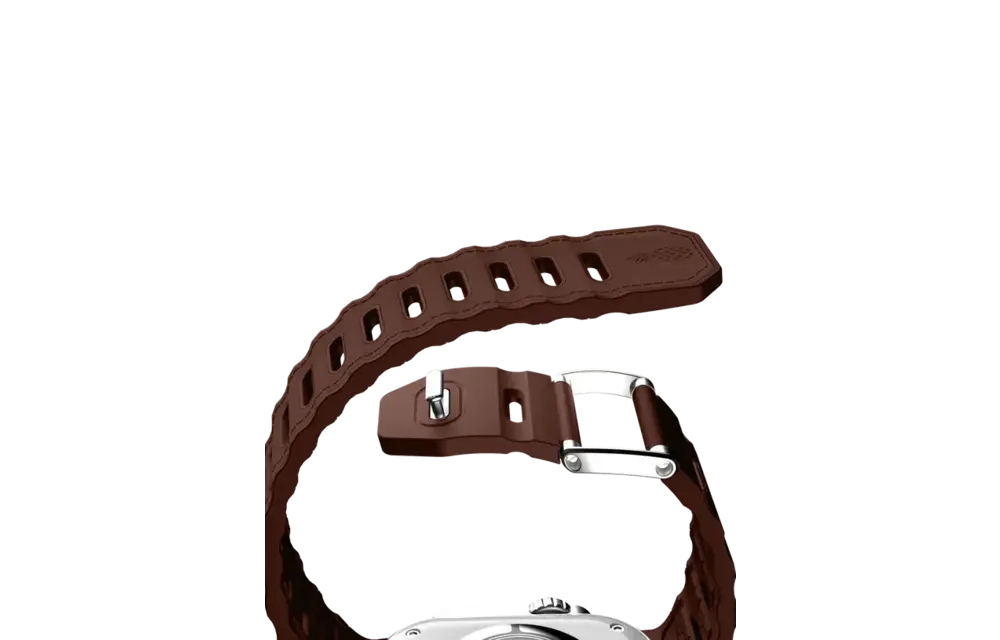 ITSKINS Ballistic R Lux Pineapple leather  Band  for Apple Watch 42/44/45/46/49mm - Brown