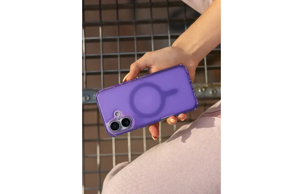 ITSKINS Hybrid R Vapor MagSafe Case for iPhone 16 - Light Purple