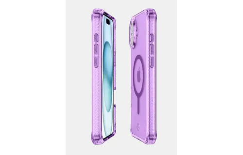 ITSKINS Hybrid R Vapor MagSafe Case for iPhone 16 - Light Purple
