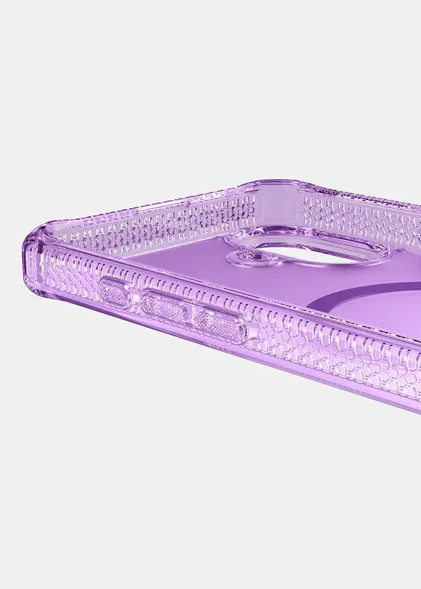 ITSKINS Hybrid R Vapor MagSafe Case for iPhone 16 - Light Purple