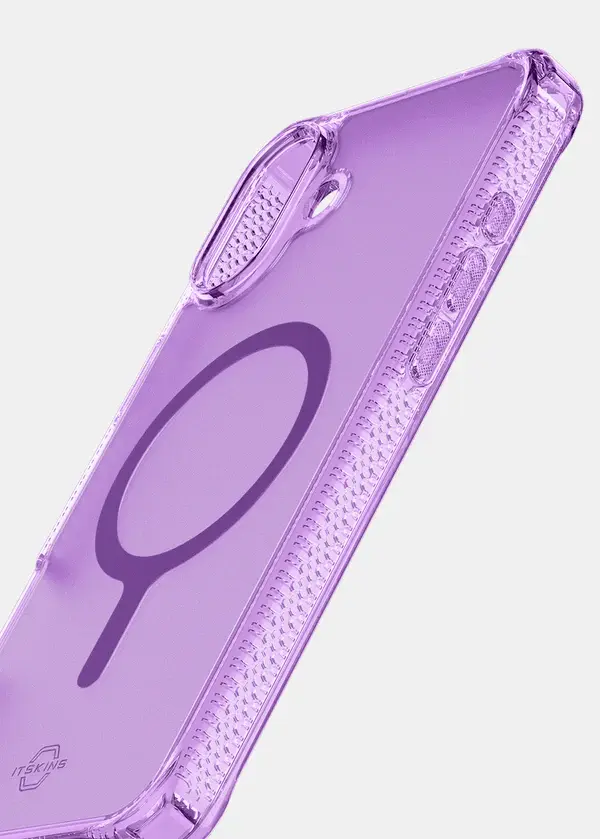 ITSKINS Hybrid R Vapor MagSafe Case for iPhone 16 - Light Purple